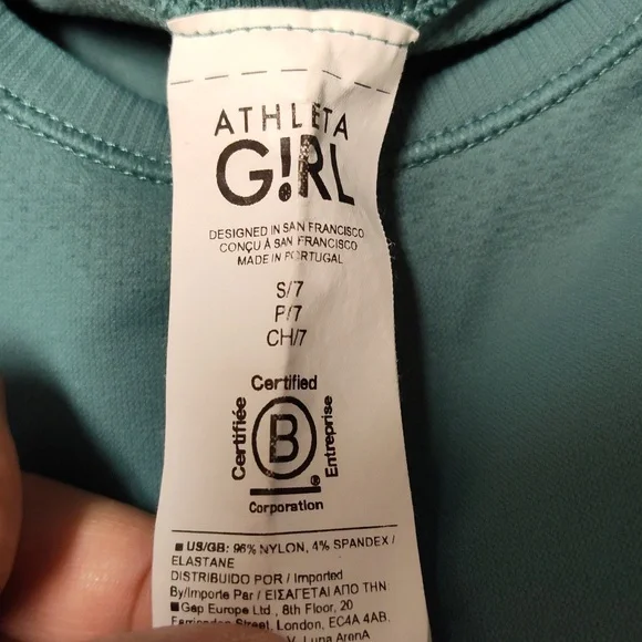 Bundle of two tops from athleta girl green and purple - Picture 7 of 8